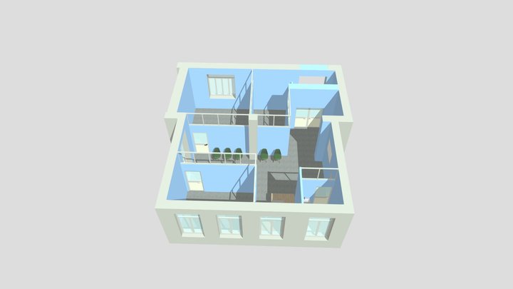 FITTO LOCALE COMMERCIALE 3D Model