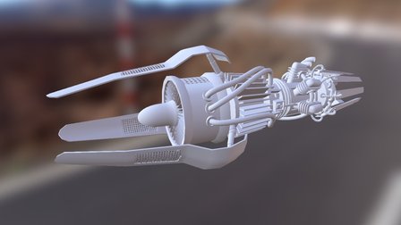 WIP star wars pod racer 3D Model