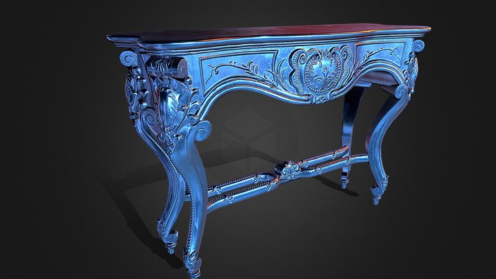 Table shiny 3D Model