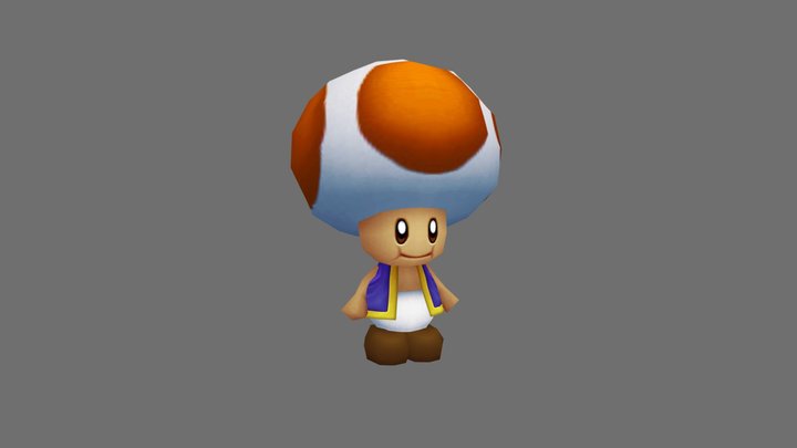 Toad 3D Model