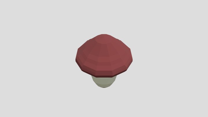 Mushroom Boy 3D Model