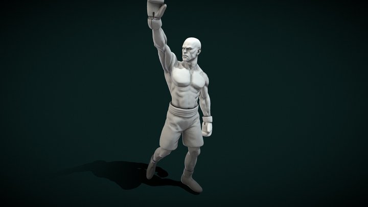 boxer_5 3D Model