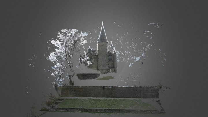 Veves Castle 3D Model