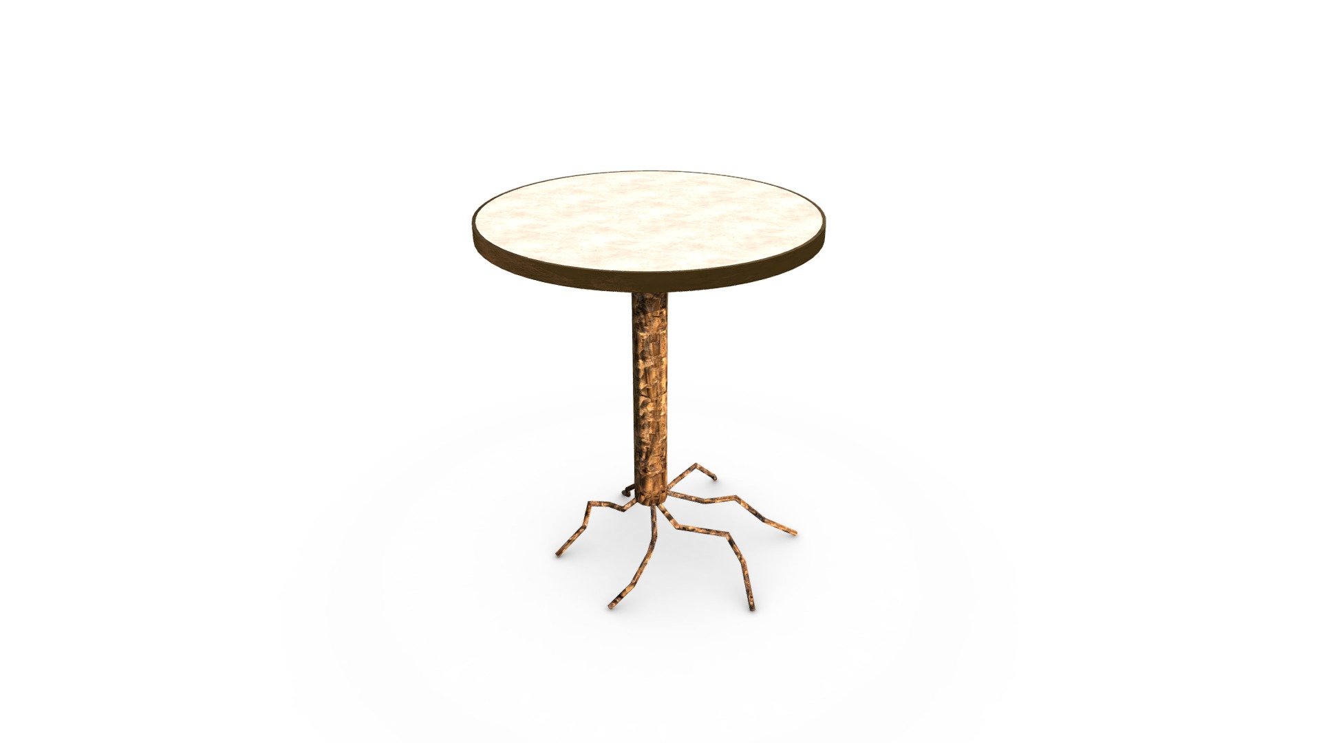 3D End Table | AR | glb file - 3D model by SyedWaqasMunir [46c3ec0 ...
