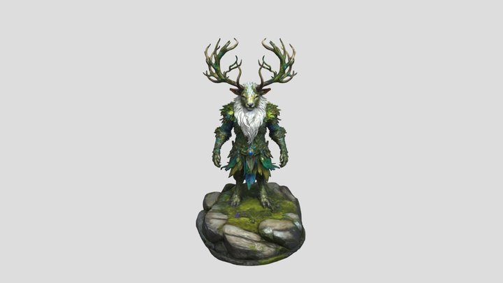 Forest Guardian 3D Model