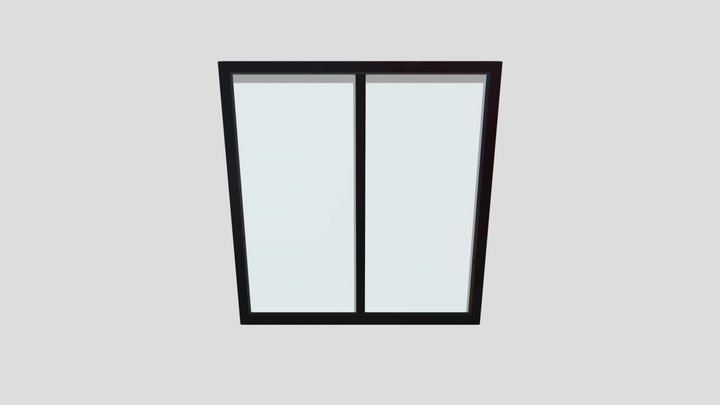 Window in black 3D Model