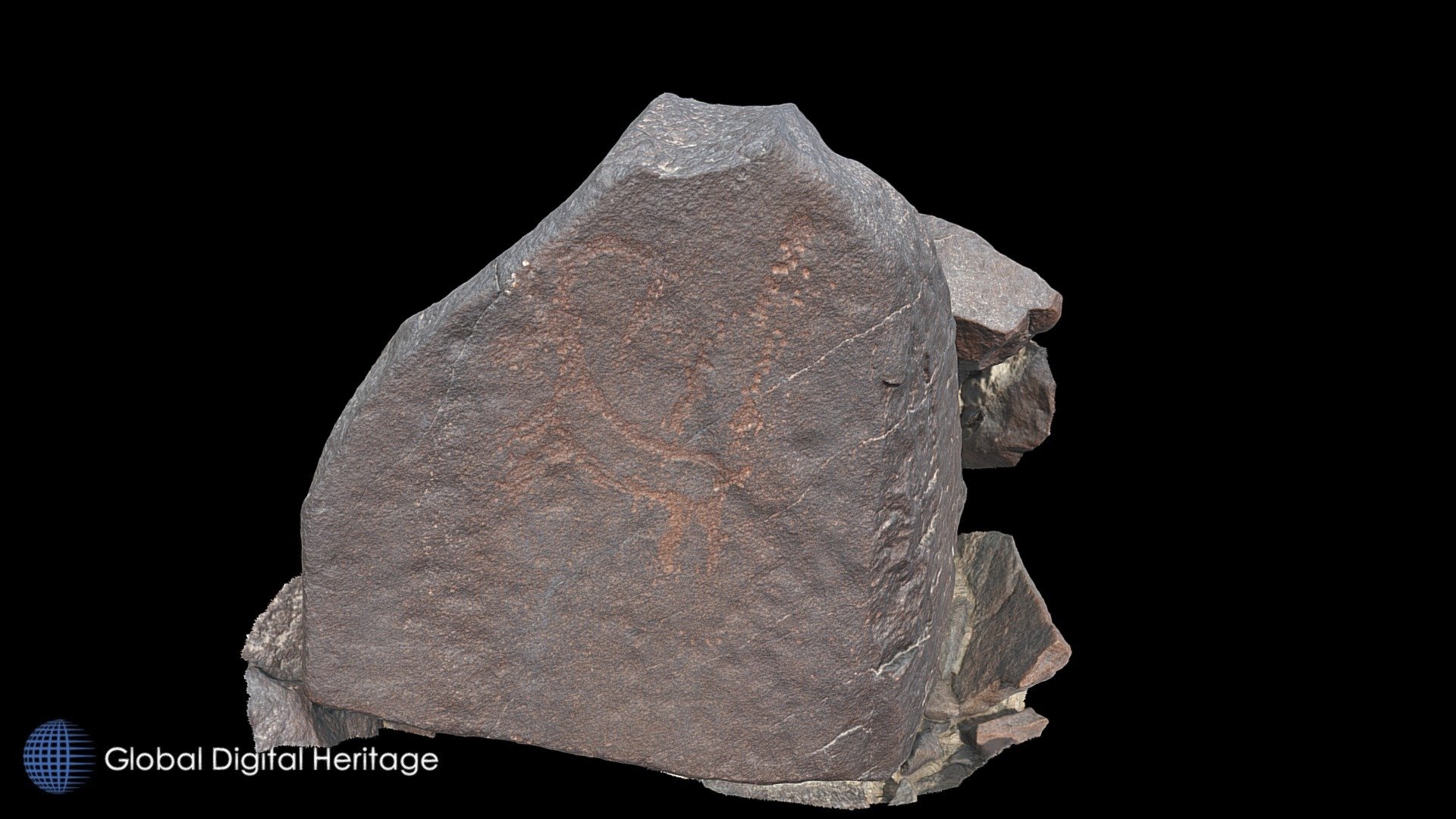 Petroglyph N20 Khatm Al Melaha, Kalba, Sharjah