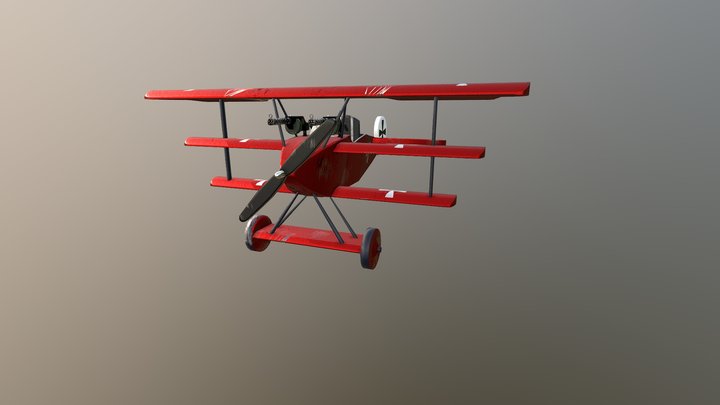 Red Baron 3D Model