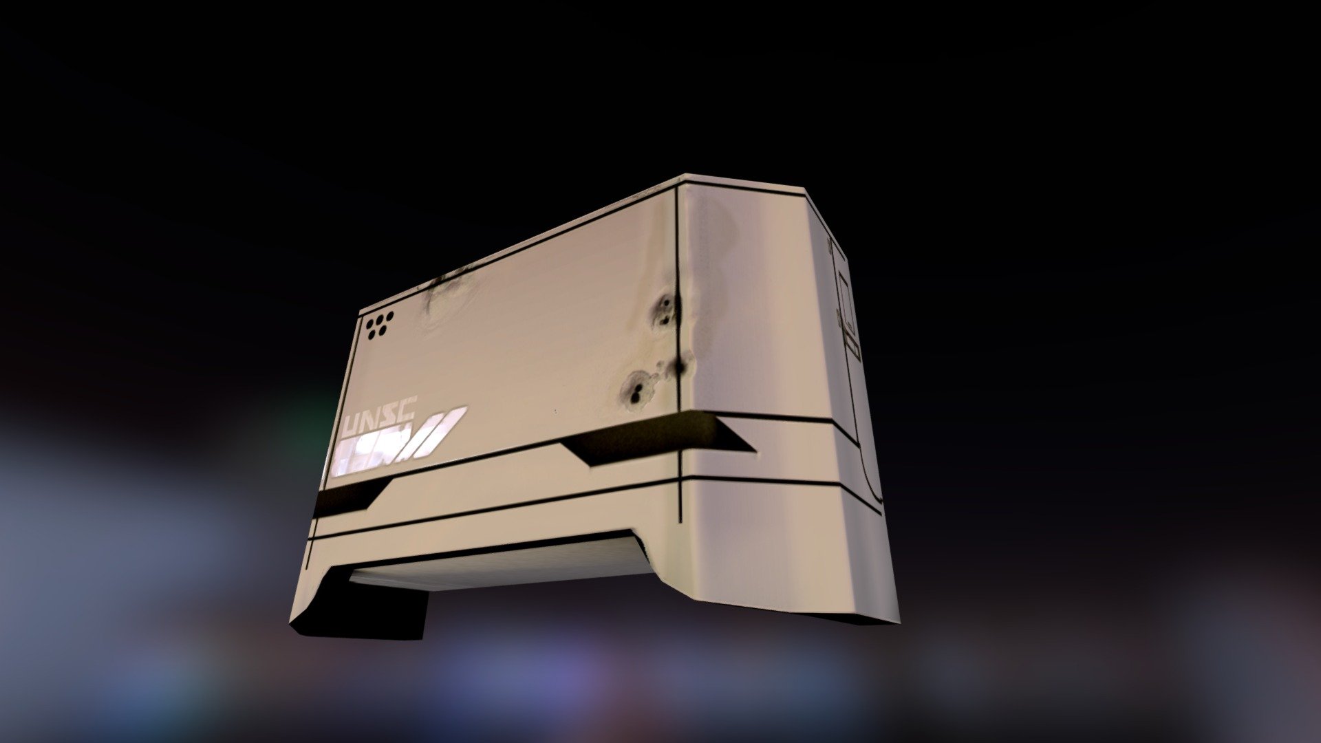 UNSC Crate - 3D model by mrgrimm [46c5e78] - Sketchfab