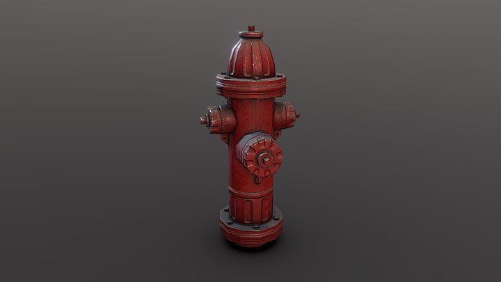 Fire Hydrant 3D Model