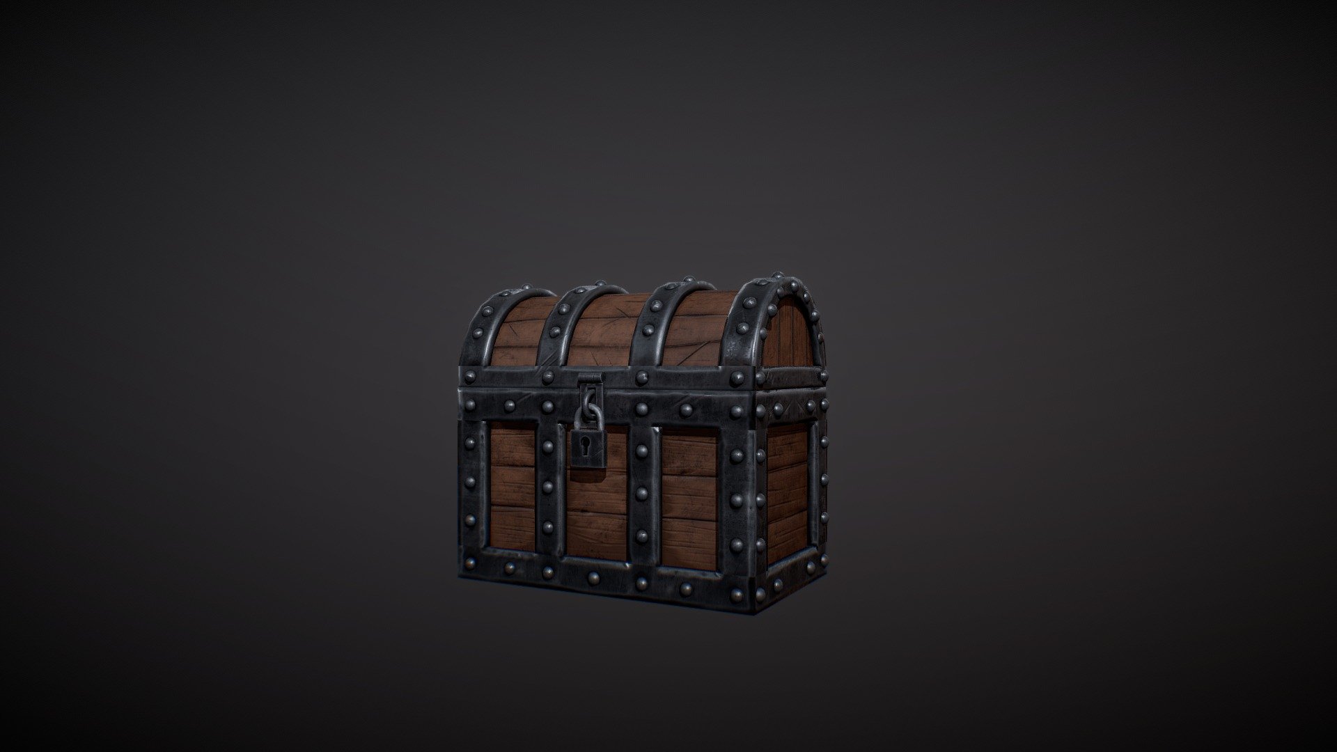 Chest Medieval - 3D model by Gilberto (@Gilhhjm) [46c6e53] - Sketchfab