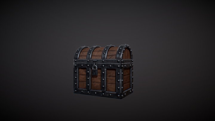 Chest Medieval 3D Model