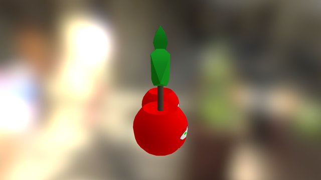 Derpy Cherry 3D Model