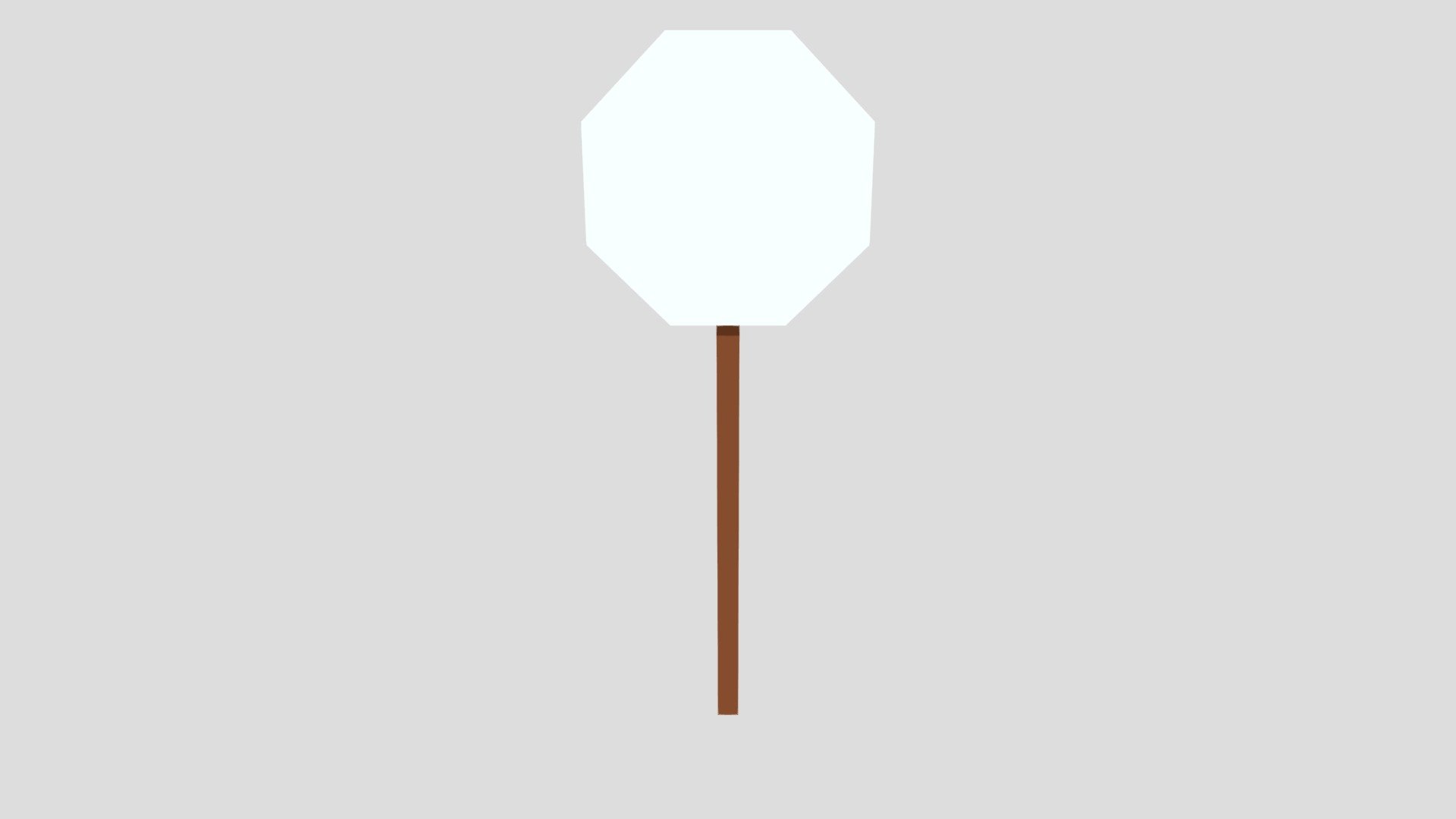 Stop sign from Poly by Google