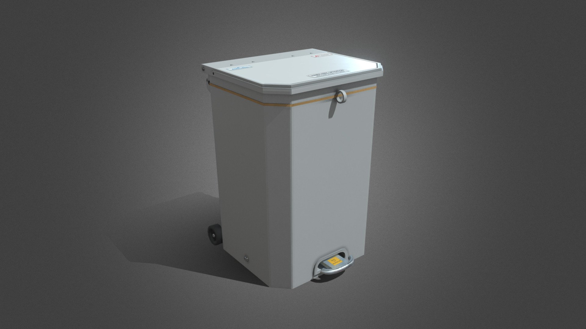 Medical Trash Bin