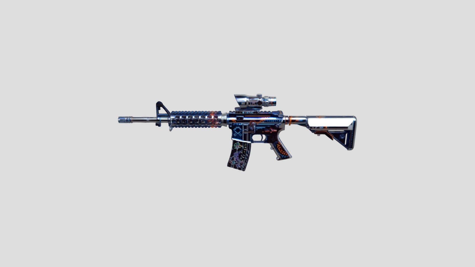 Prismatic Rifle - 3D model by meidoQi-Shi [46c7723] - Sketchfab