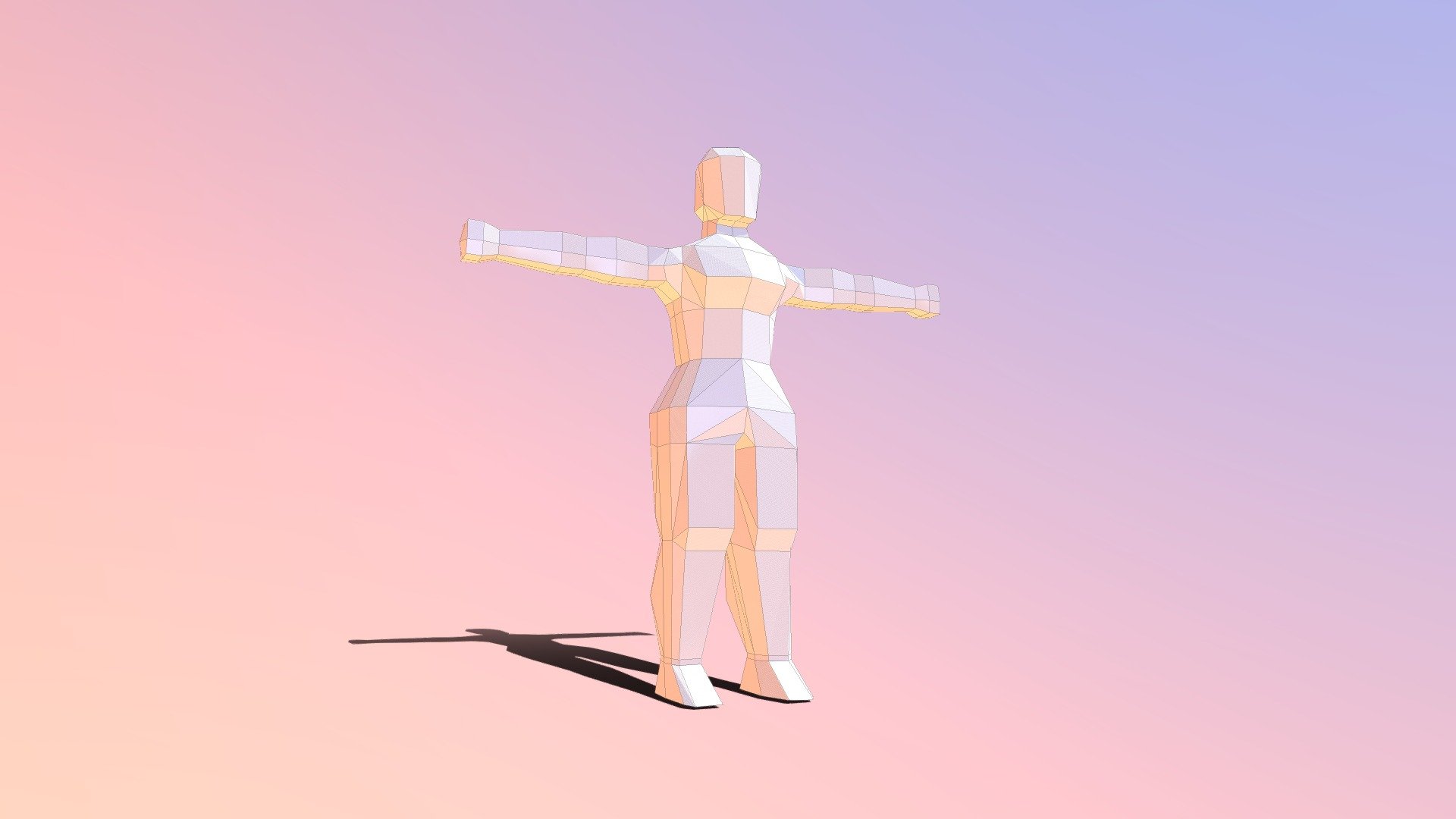 First 3D model of a human
