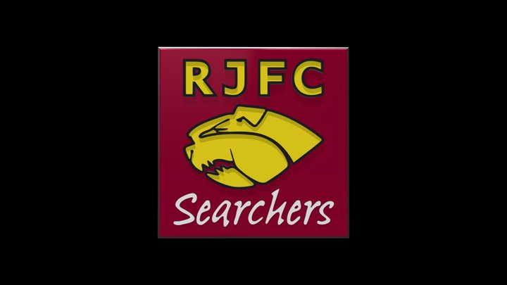 Research Junior Football Club (RJFC) Logo 3D Model