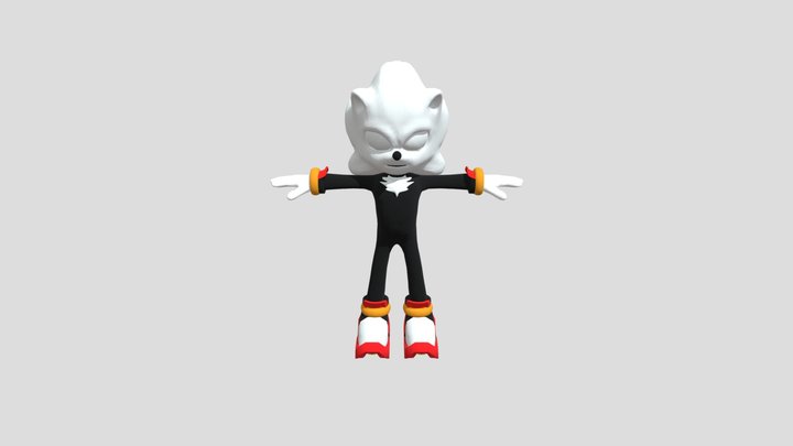 Stand Up shadow 3D Model