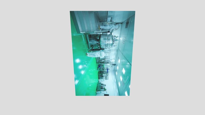 Nhà máy sản xuất và gia công mỹ phẩm độc quyền 3D Model
