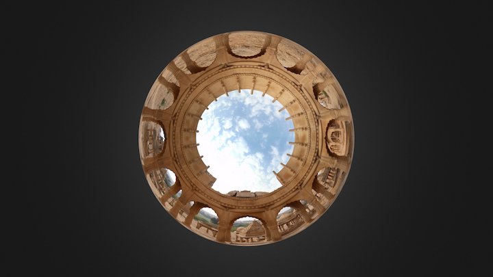 Bada Bagh Cenotaph 1 3D Model