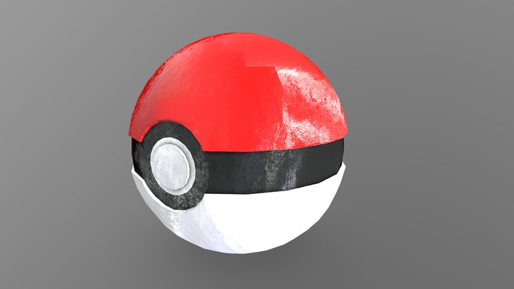 Prototype Pokeball 3D Model