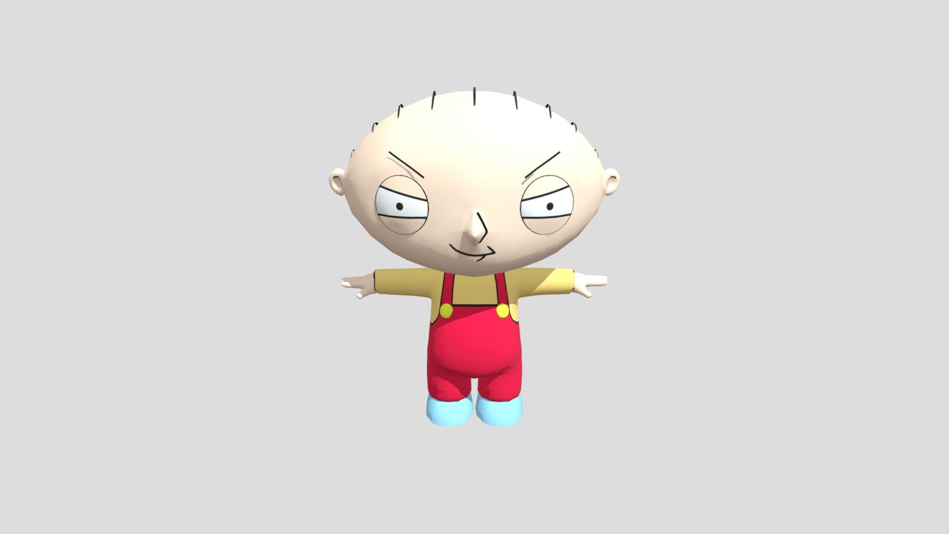 Stewie Griffin (Rigged) - Download Free 3D model by Thienquan2206  (@Thienquan2206) [46ca8a4]