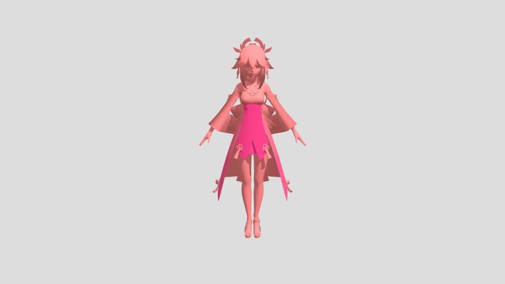 Yae 3D Model
