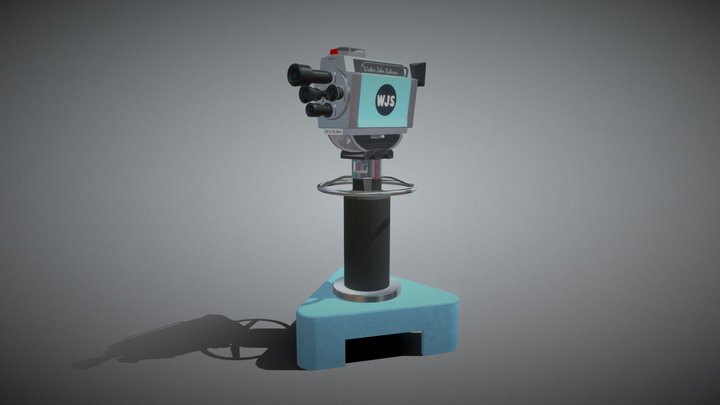 Big Picture TK-60 (Television Camera 60's) 3D Model