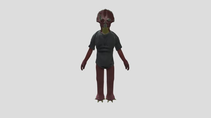 Trino Boy 3D Model
