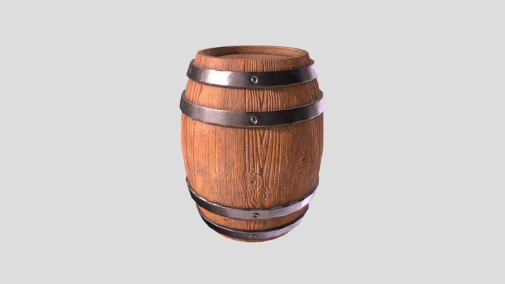 Barrel Test 01 3D Model