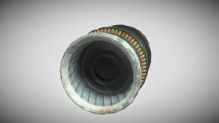 cannon barrel – Modello 3D gratuito STL