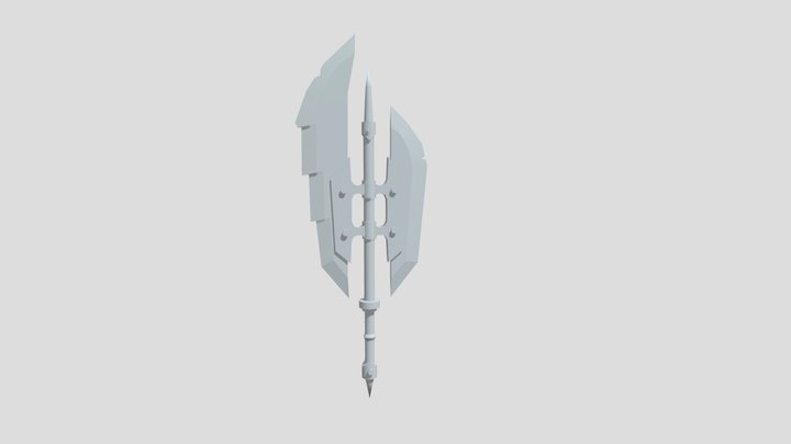 sword/axe draft 3D Model