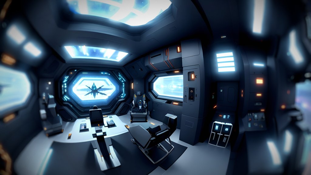 FREE - SkyBox Sci-Fi Space Room Interior