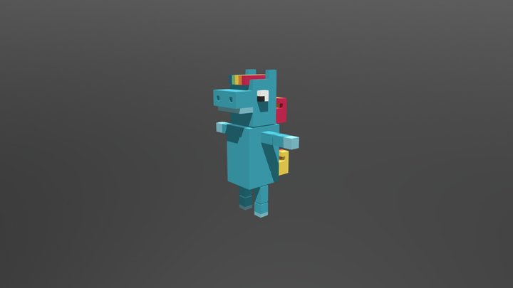 Horse @ Dancing 3D Model