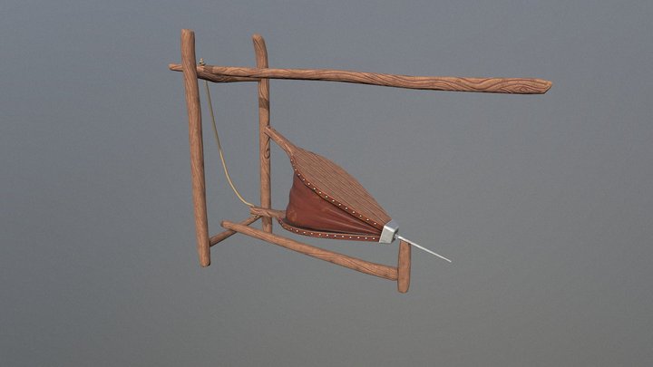 Bellows - low poly game asset 3D Model