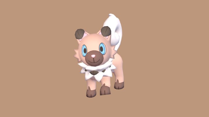 Rockruff (Pokemon Sun & Moon) 3D Model
