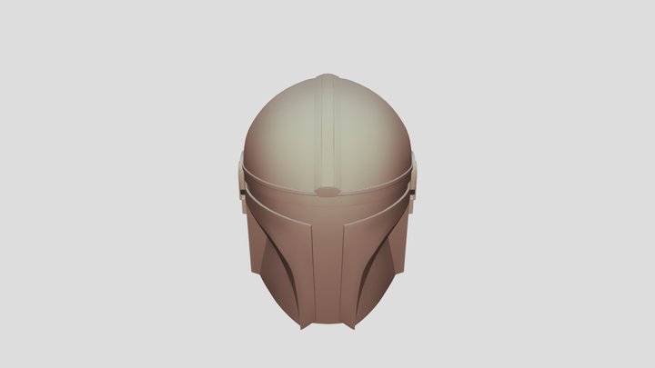 Mando_Helmet 3D Model