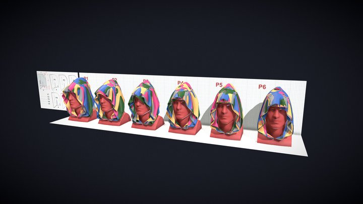 3D hood: Material 36 – Kostenloses 3D-Modell STL