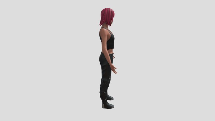 Cyberpunk 2077: V 3D Model