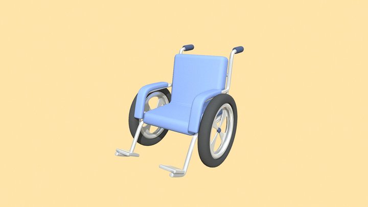 WheelChair 3D Model