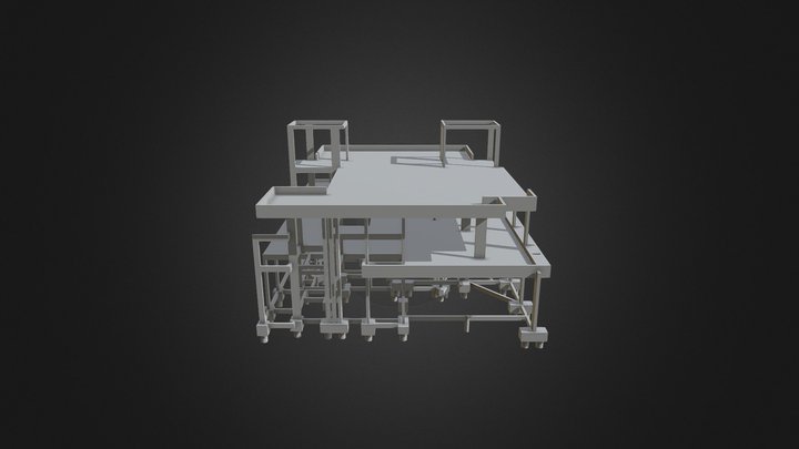 Projeto Estrutural Julieth - Arq. Renato Smania 3D Model