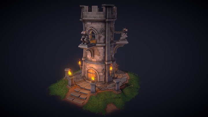 The Rook 3D Model