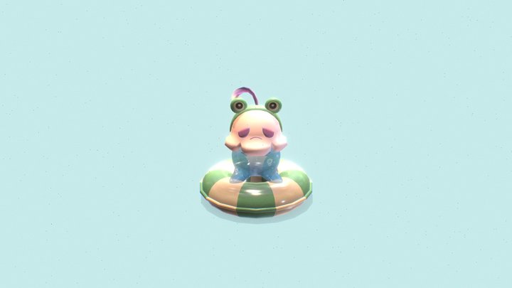 jump_frog 3D Model