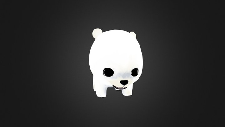 Bébé Panda WuGu 3D Model