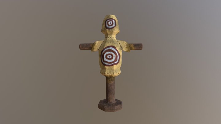 Training Dummy 3D Model