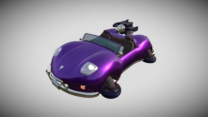 FlyCar1 3D Model