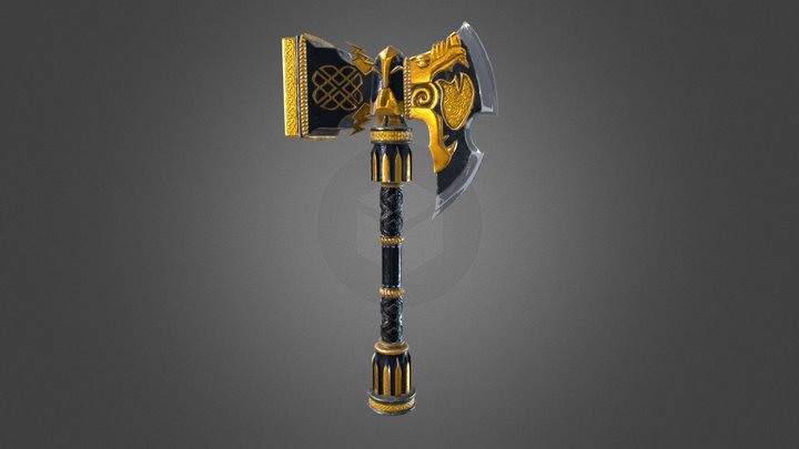 Mjolnir 3D Model