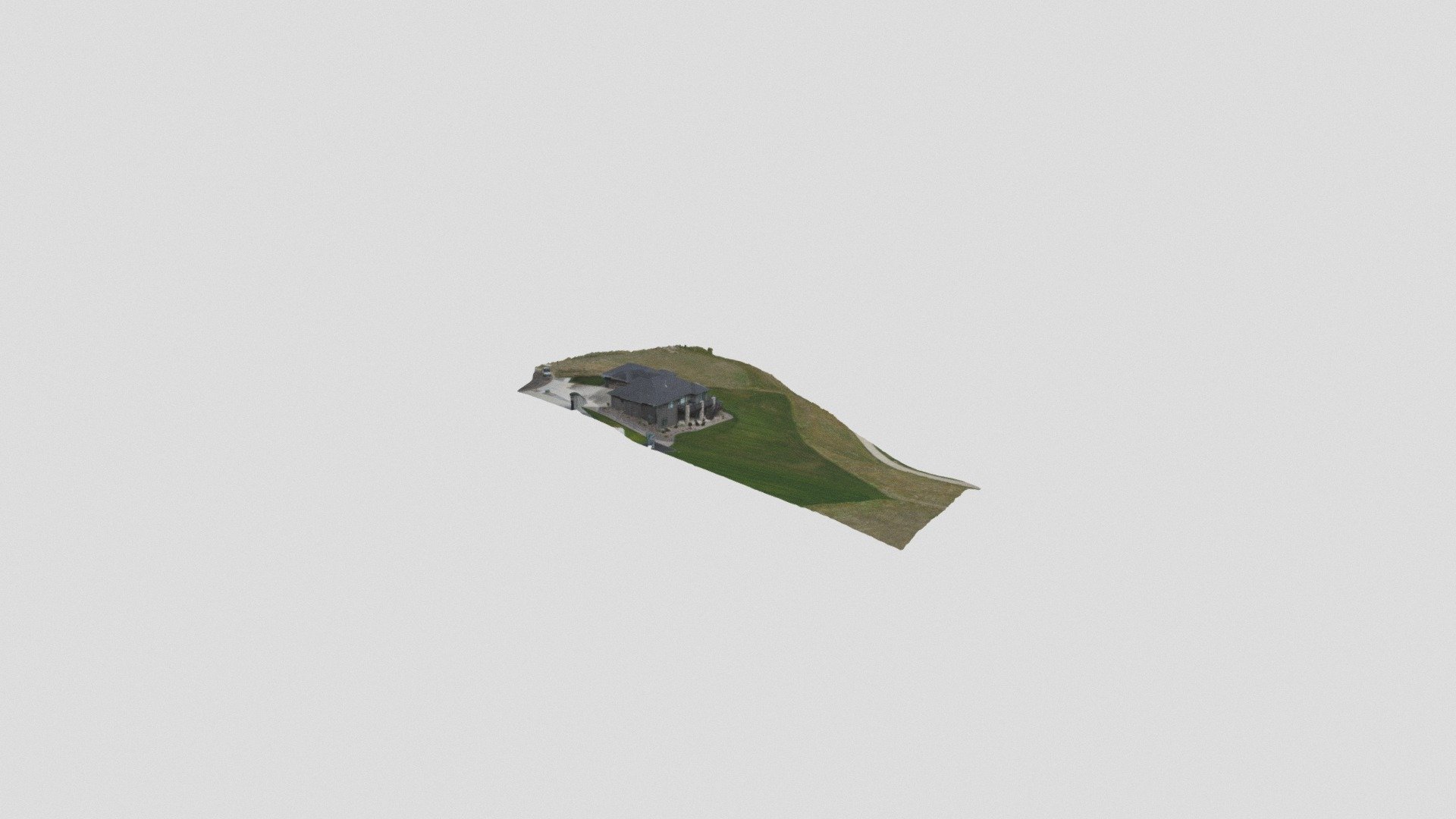 Aardahl house 3D mesh