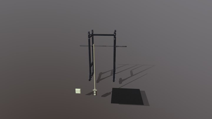Gym Props 3D Model